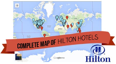 Complete Maps Of Hilton Hotels Travel Is Free