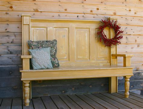 Use A Old Door For This Project And Make A Bench Home Diy Redo