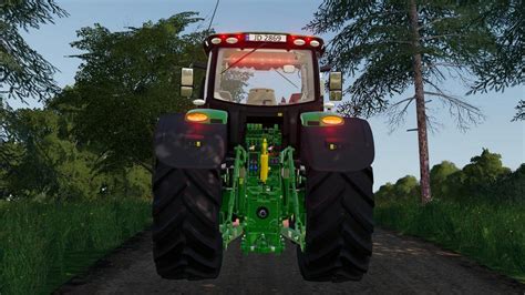 Мод John Deere 6r для Farming Simulator 2019