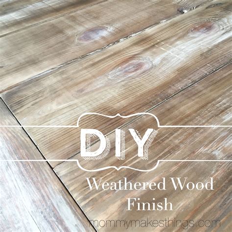 Diy Weathered Wood Finish Weathered Wood Finish Weathered Wood Wood
