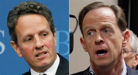 .debt ceiling, treasury secretary timothy geithner sent a letter to congress, ramping up the stakes should lawmakers not raise the borrowing limit. Geithner dismisses Toomey's ideas - POLITICO