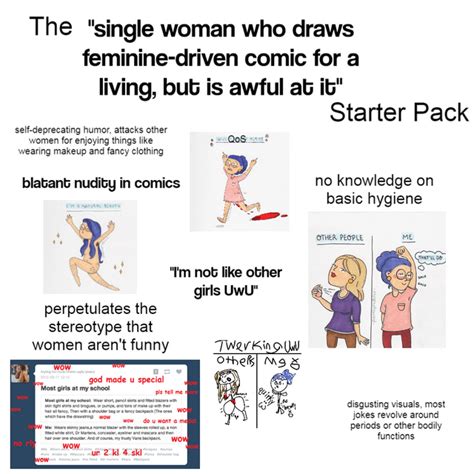 The Im Not Like Other Girls Starter Pack Rstarterpacks