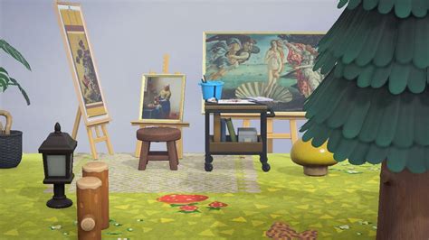 Animal Crossing New Horizons Painting Area Painting Animal Crossing Art