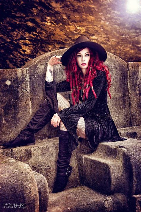 Autumn Witch By Drastique On Deviantart Witch Fashion Dark Fashion