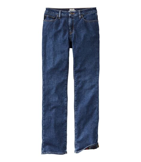 Womens 1912 Jeans Favorite Fit Straight Leg Lined Pants And Jeans At