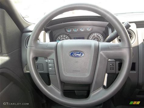 2013 Ford F150 Xl Regular Cab Steel Gray Steering Wheel Photo 81524023