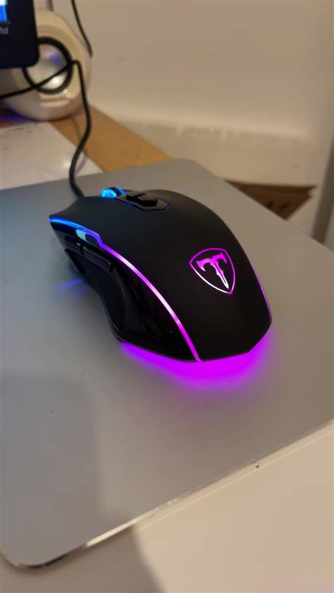 Pictek Gaming Mouse Wired 8 Programmable Buttons Chroma Rgb Backlit