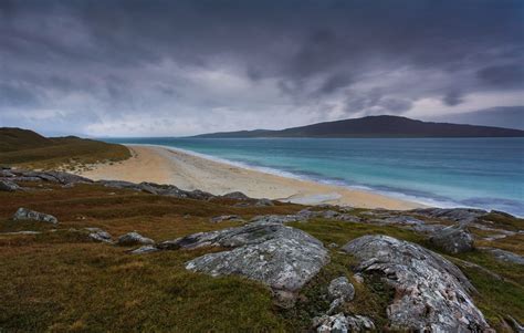 Luskentyre Beach Isle Of Harris Hebrides Scotland