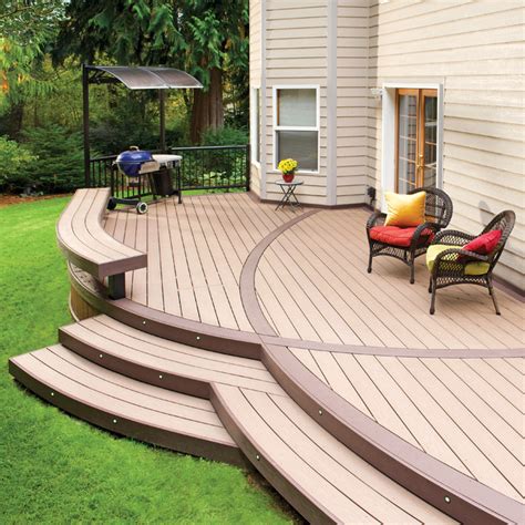 Azek Deck Sedona And Azek Deck Kona Traditional Deck New York