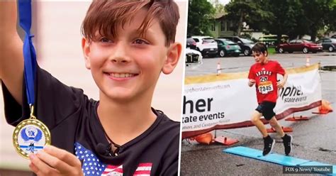 9 Year Old Boy Takes Wrong Turn On 5k Race Wins 10k Race Instead