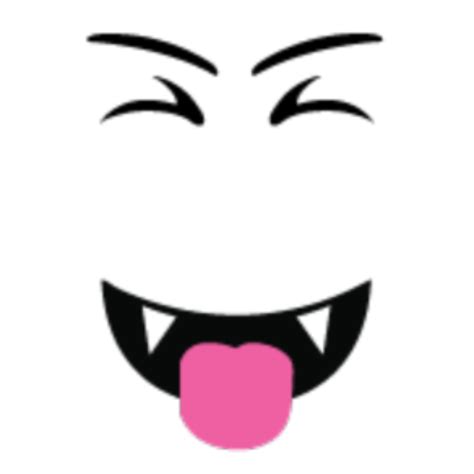 Playful Face Robloxface Roblox Vampire Sticker By Clxpzzx