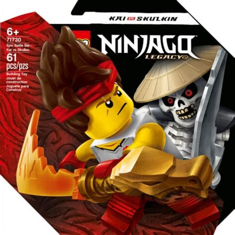 71730 Lego Ninjago Legacy Epic Battle Set Kai Vs Skulkin 61 Pc