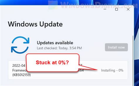 Windows 11 Update Stuck At 0 Or 100 How To Fix