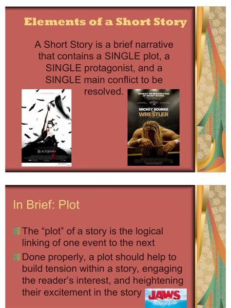 Elements Of A Short Story Ppt