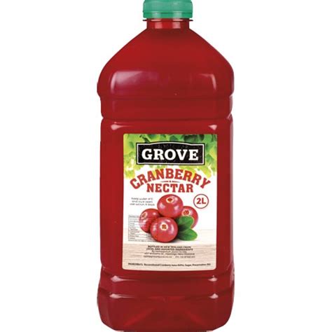 Grove Cranberry Juice 2l Total Foods