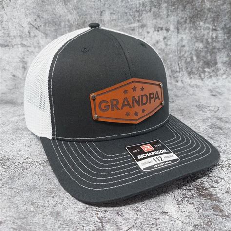 Best Grandpa Hat In The Business Period Grandpa Patch Trucker Hat 100 Usa Full Grain