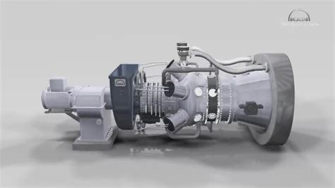 Video 3d Animation Of Industrial Gas Turbine Working Principle World