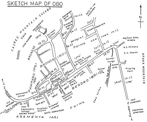 Sketch Map Of Obo