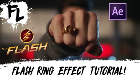 The Flash Ring Effect Tutorial Film Learnin Youtube