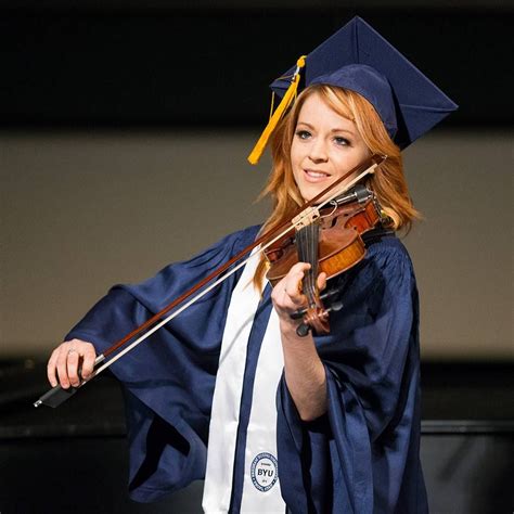 Congrats To Lindsey Stirling On Graduating Today She Performed At The Marriott School S