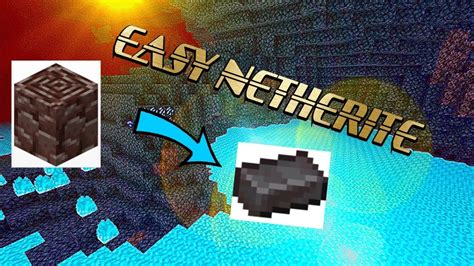 How To Get Netherite Fast And Easy In Minecraft
