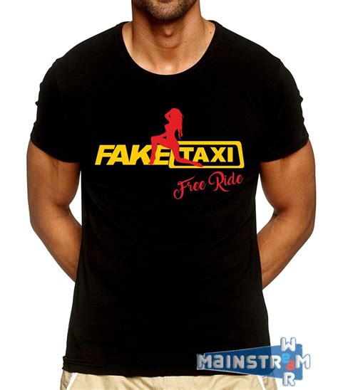 T Shirt Maglietta Fake Taxi Pornhub Funny Sexy Hot Xxx Driver Sex Free