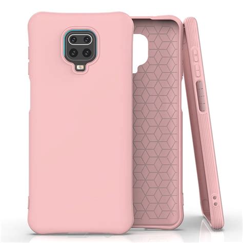 Soft Color Case Etui Xiaomi Redmi Note 9 Pro 9s Różowe Foster Technologies