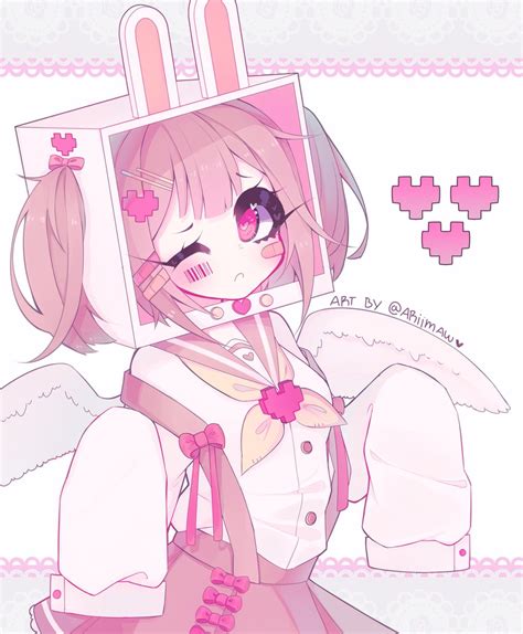 Pink Aesthetic Anime Sticker Zerotwo Anime Animegirl Pink Aesthetic