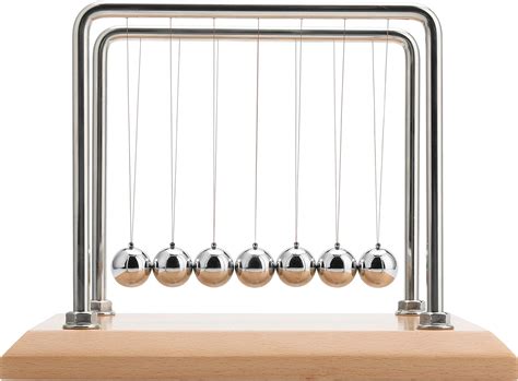 buy cerropi newton cradle balance balls newton pendulum with 7 balls classic newton swing ball