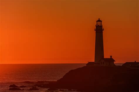 Pigeon Point Lighthouse At Sunset Dsc0058 Explored On Jan Flickr