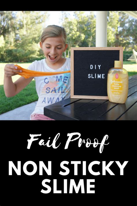 The Most No Fail Non Sticky Slime Recipe Global Munchkins