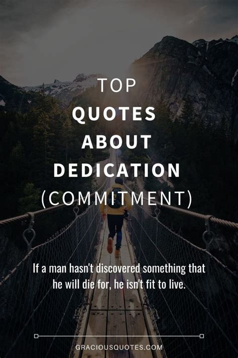 Top 40 Quotes About Dedication Commitment