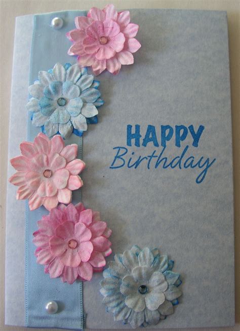 Birthday Card Homemade Birthday Cards Birthday Card Design Unique