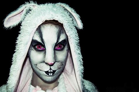 20 Bunny Halloween Makeup Ideas Flawssy