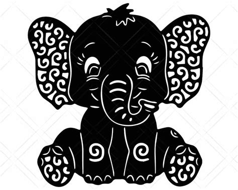 Free Free 101 Tribal Elephant Svg SVG PNG EPS DXF File