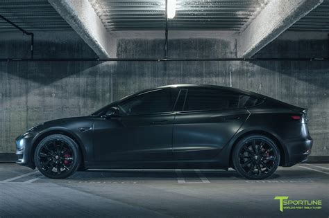 Tesla 3 Performance Black How Car Specs