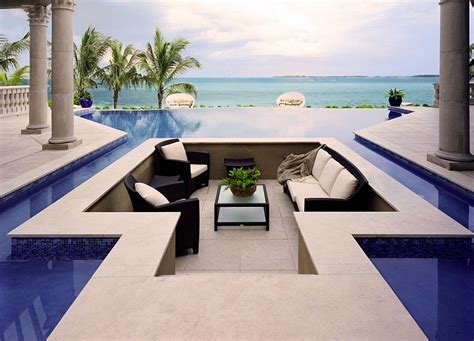 Elevate The Style Quotient Of Your Outdoor Lounge With Sunken Seating Architecture And Design