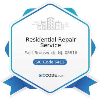 There are 16 economic activities in all levels that containg the word insurance in their name or detailed description. Residential Repair Service - ZIP 08816, NAICS 524291