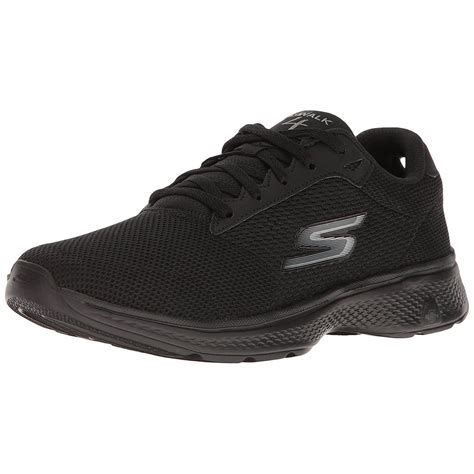 Skechers Go Walk 4 Lace Up Mens Walking Shoes - Sweatband.com