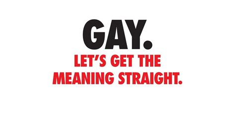 Gay Rights Charity Stonewall Tackles Homophobic Language In Britains
