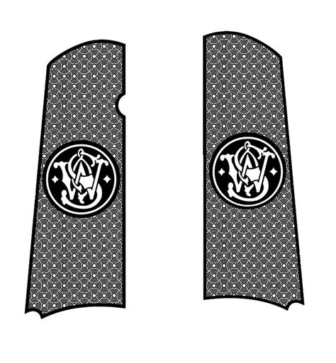 Grips 1911 Stippling Engraving Svg Ai Etsy