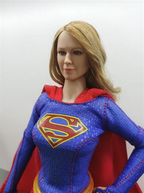 Scale Supergirl Female Headsculpt Super Duck For Tbleague Phicen Inch Head Hobbies