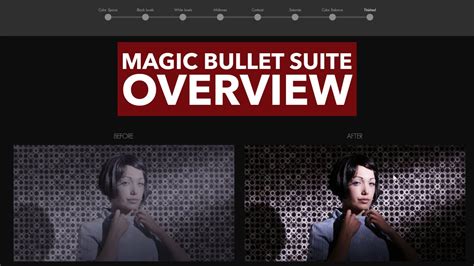Red Giant Complete Overview 03 The Magic Bullet Suite Youtube