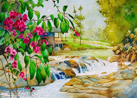 Beautiful Watercolor Paintings Of Nature At