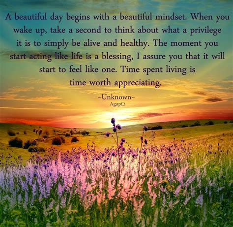 A Beautiful Day Begins With A Beautiful Mindset When You Wake Up Take