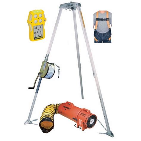 Confined Space Tripod Kit And Miller Tripod And Quattro Major Safety