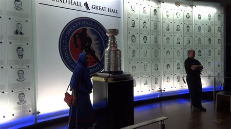 Stanley Cup Hockey Hall Of Fame Toronto Youtube