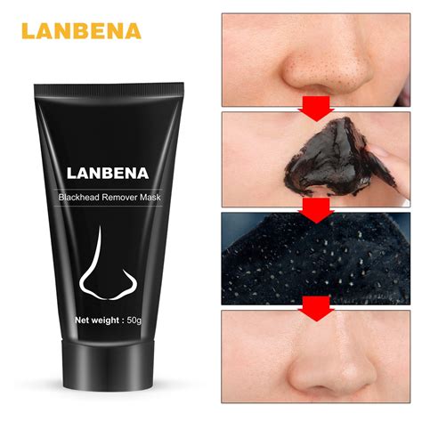 The New Listing Lanbena Blackhead Remover Nose Black Mask Face Mud Acne