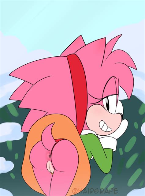 Sonic Amy Rose Butt Naked Hot Sex Picture