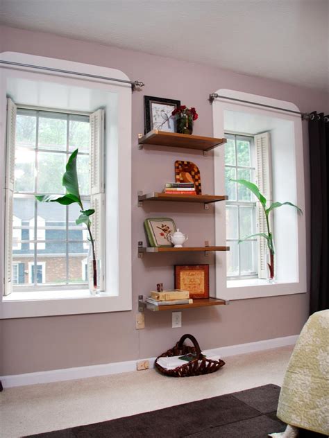 These contemporary wall ledges can go in any room, and they're ideal for books, picture frames, small plants, glassware, bathroom essentials, and all types of. Decorating with Floating Shelves | HGTV